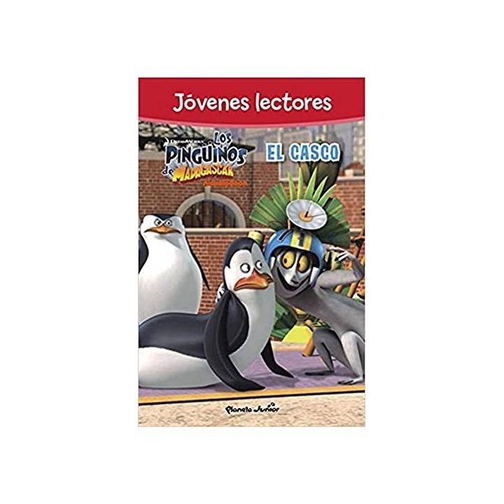 LOS PINGÜINOS DE MADAGASCAR. EL CASCO.